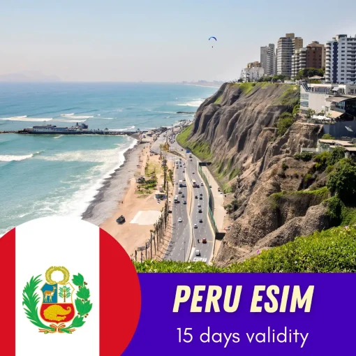 Peru eSIM 15 days