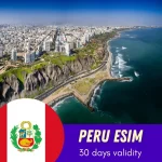 eSIM Perú 30 Días