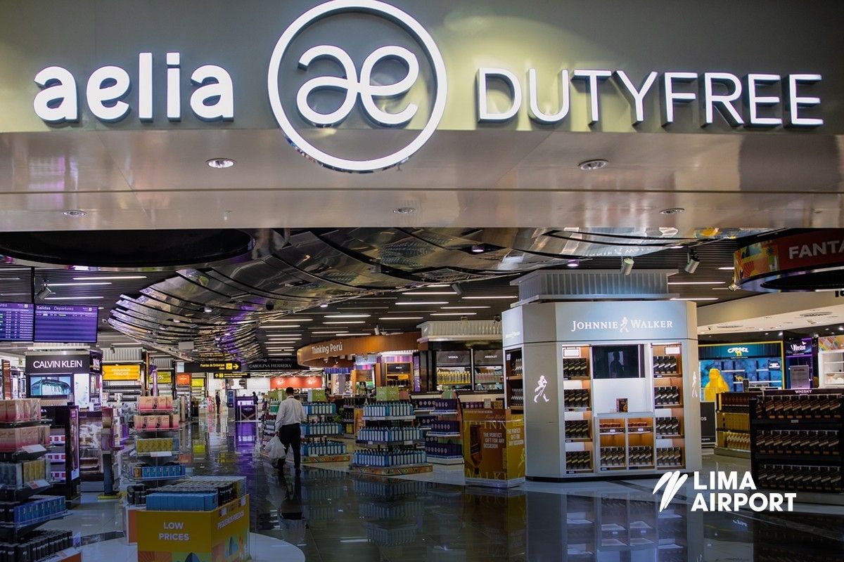 aelia duty free at lima airport