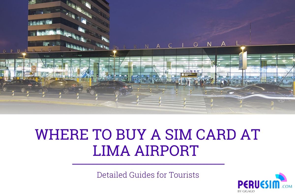 sim card at lima airport