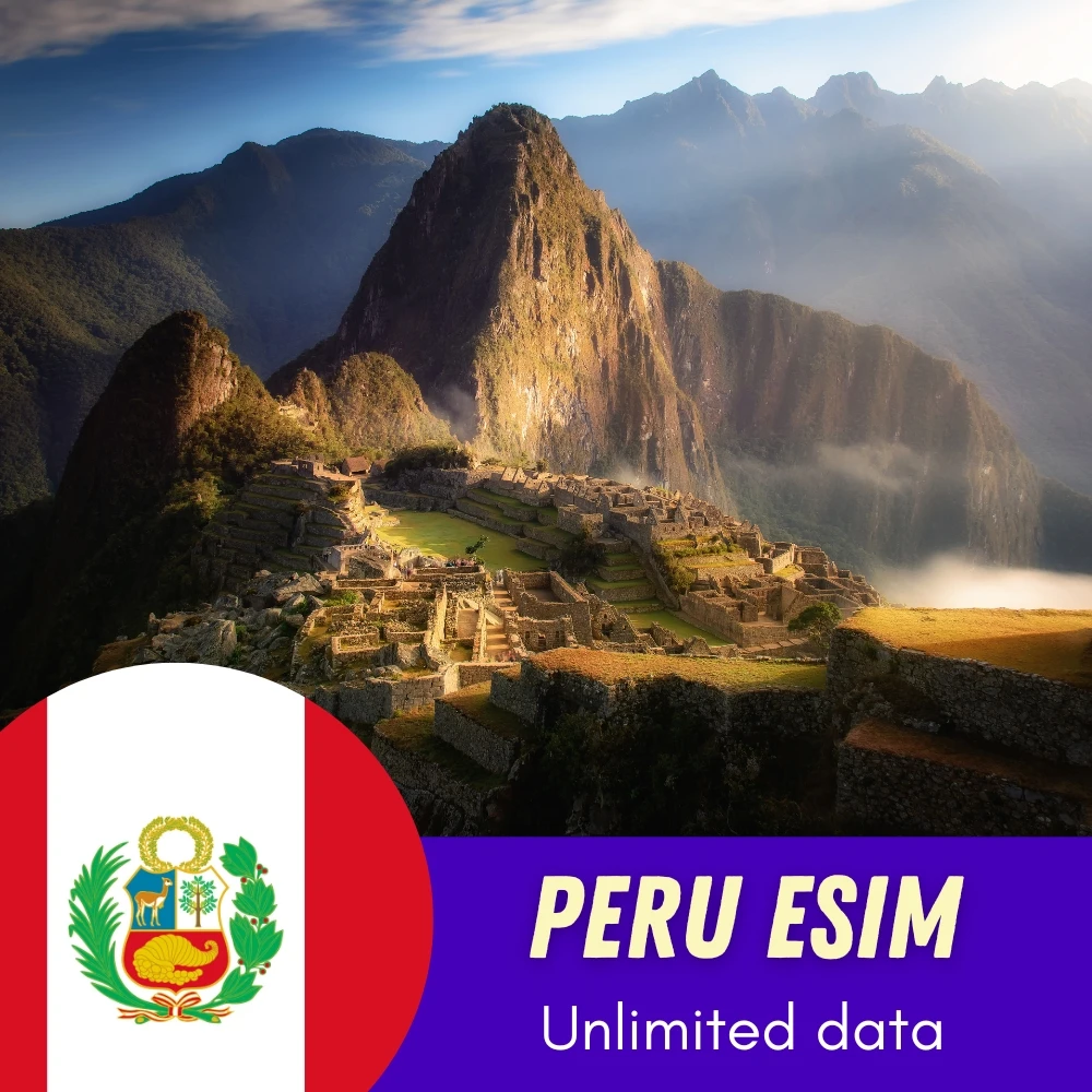 Peru eSIM unlimited data Peru eSIM unlimited data